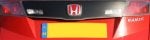 Honda Red Vehicle Car Vehicle registration plate